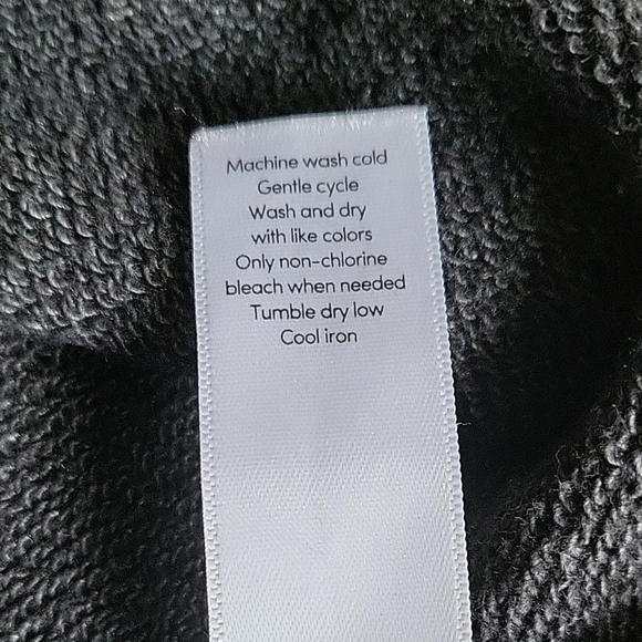 Athleta Athleisure Crewneck Sweatshirt Black Womens Medium - Picture 5 of 5